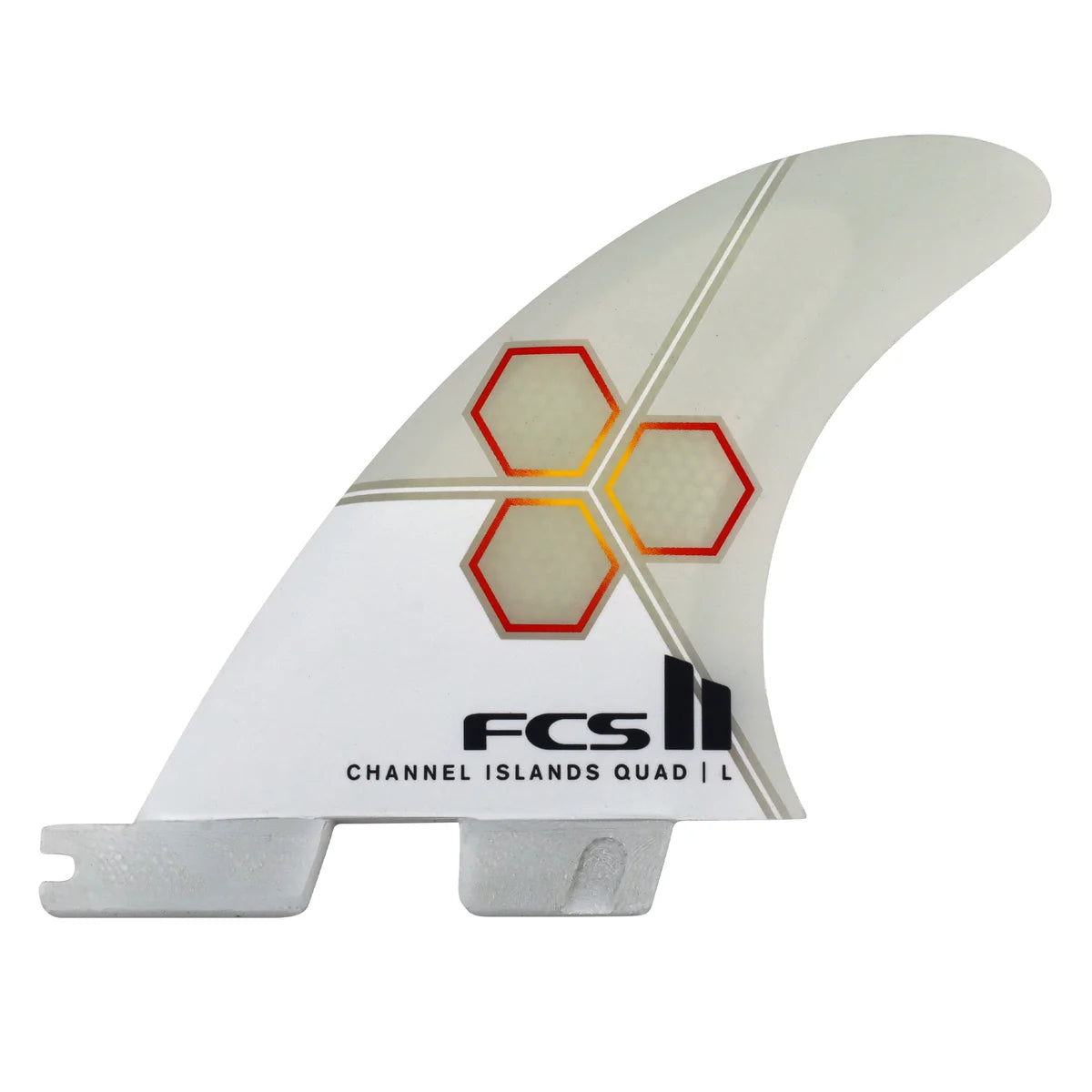 FCS II CI Upright Quad Rear Fins