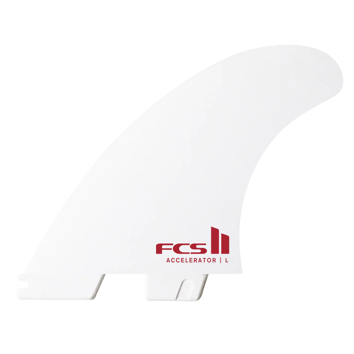 FCS II Accelerator White Edition Tri Fin Set