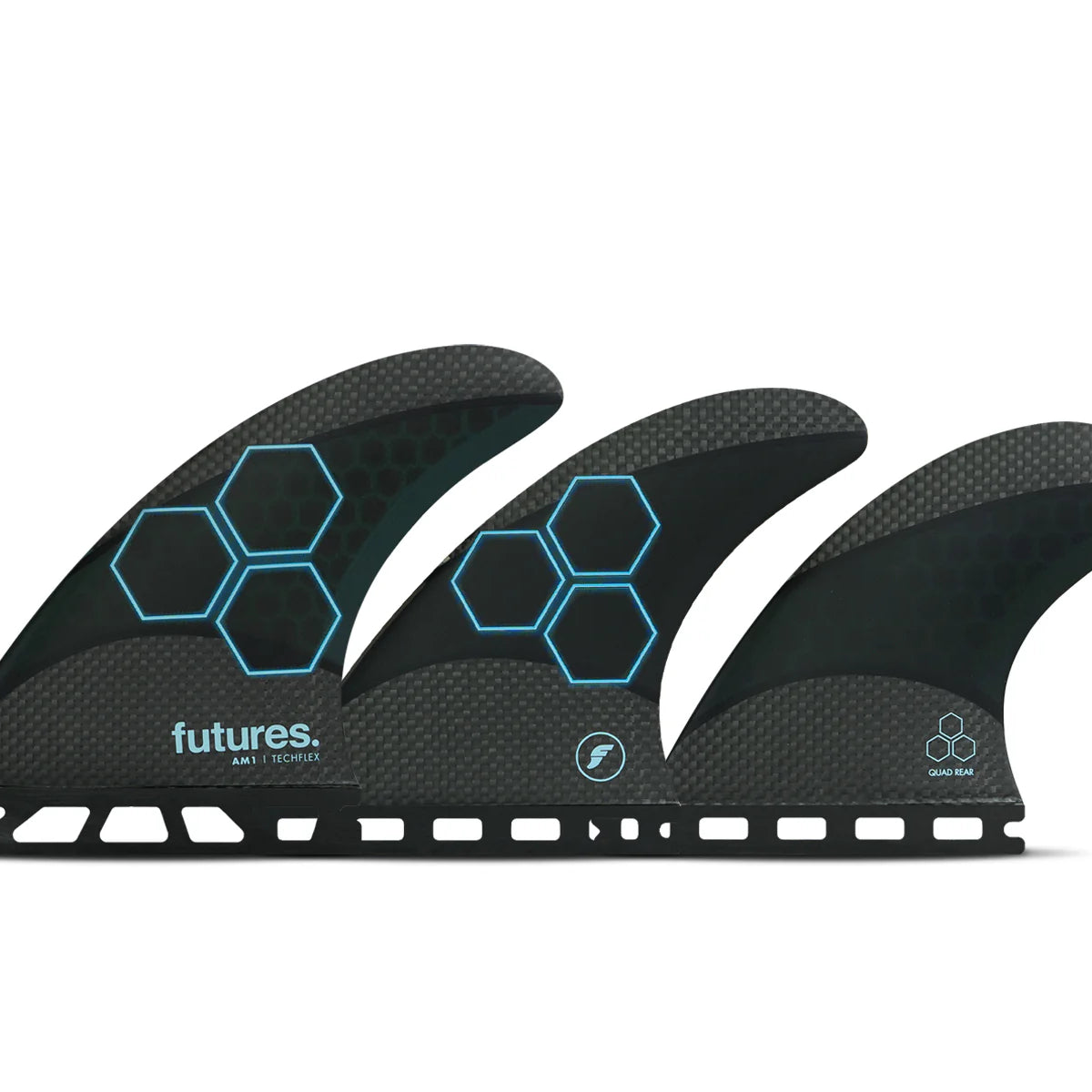 Futureクアッドフィン【AM2 Techflex】 Futures Fins AM2 Techflex Tri-Quad Fin Set – Cleanline Surf