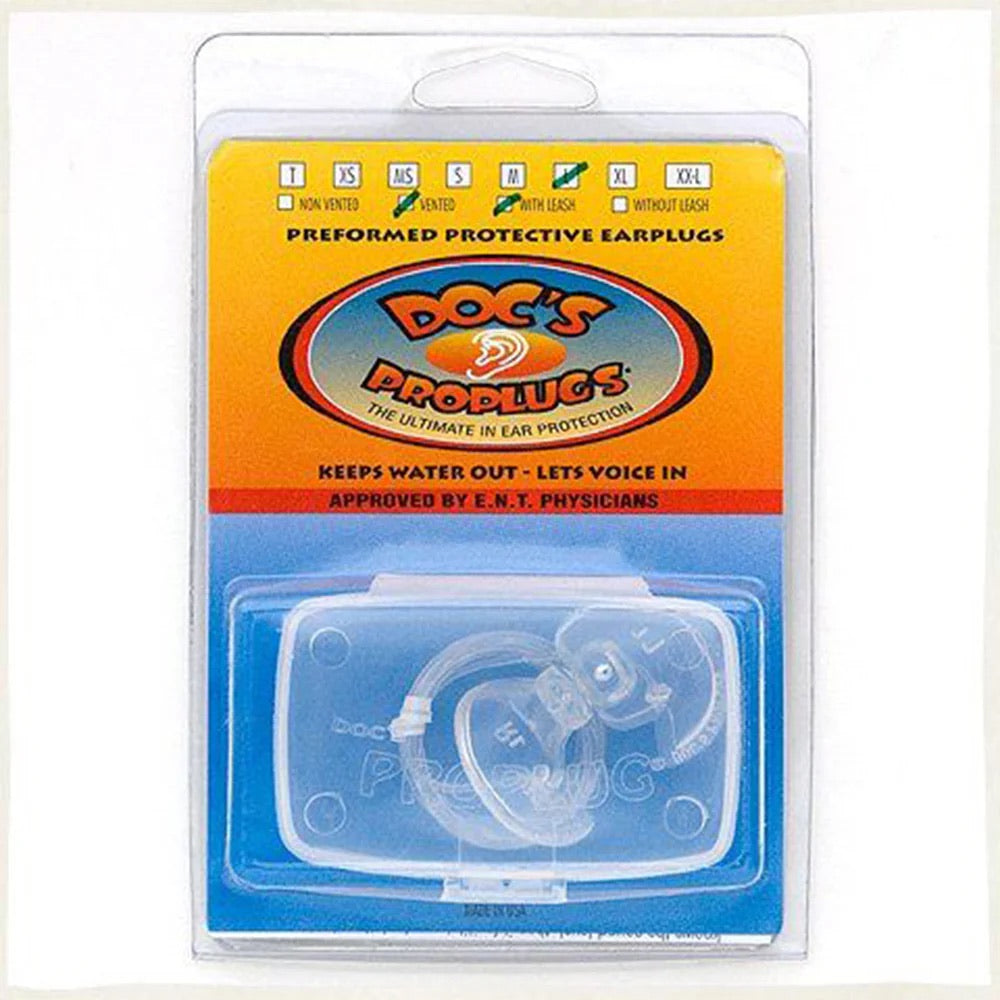 Preformed Protective Vented Earplugs (pair)