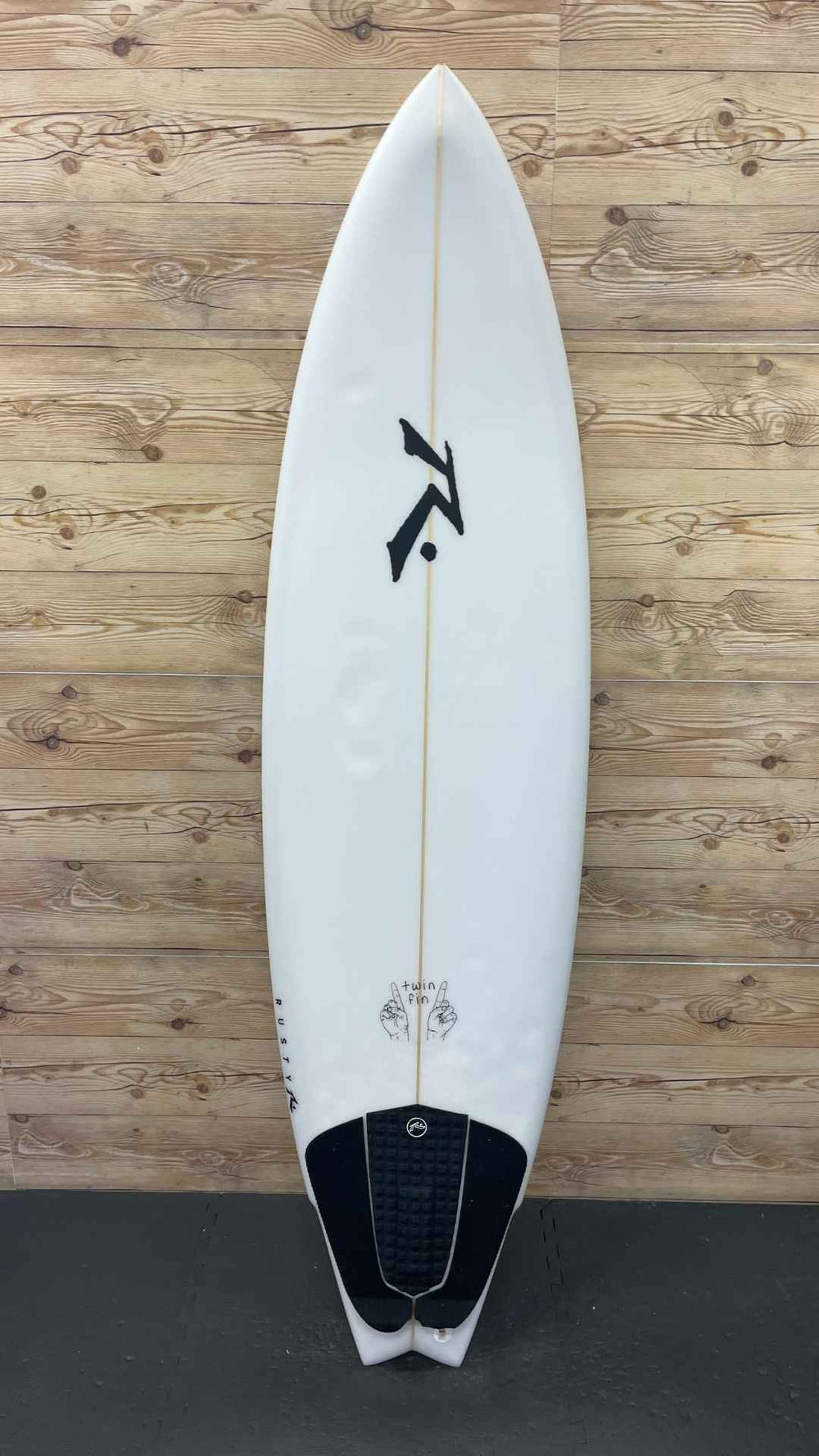 Rusty Twin Fin step Up 6'2"