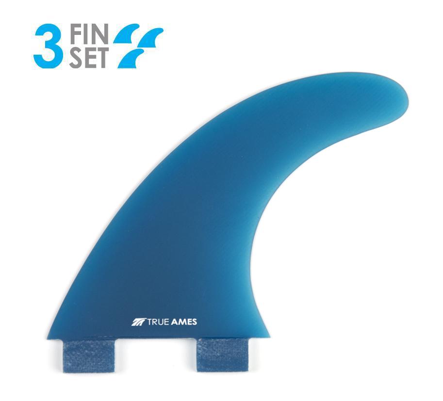 True Ames Boomerang Tri Fins