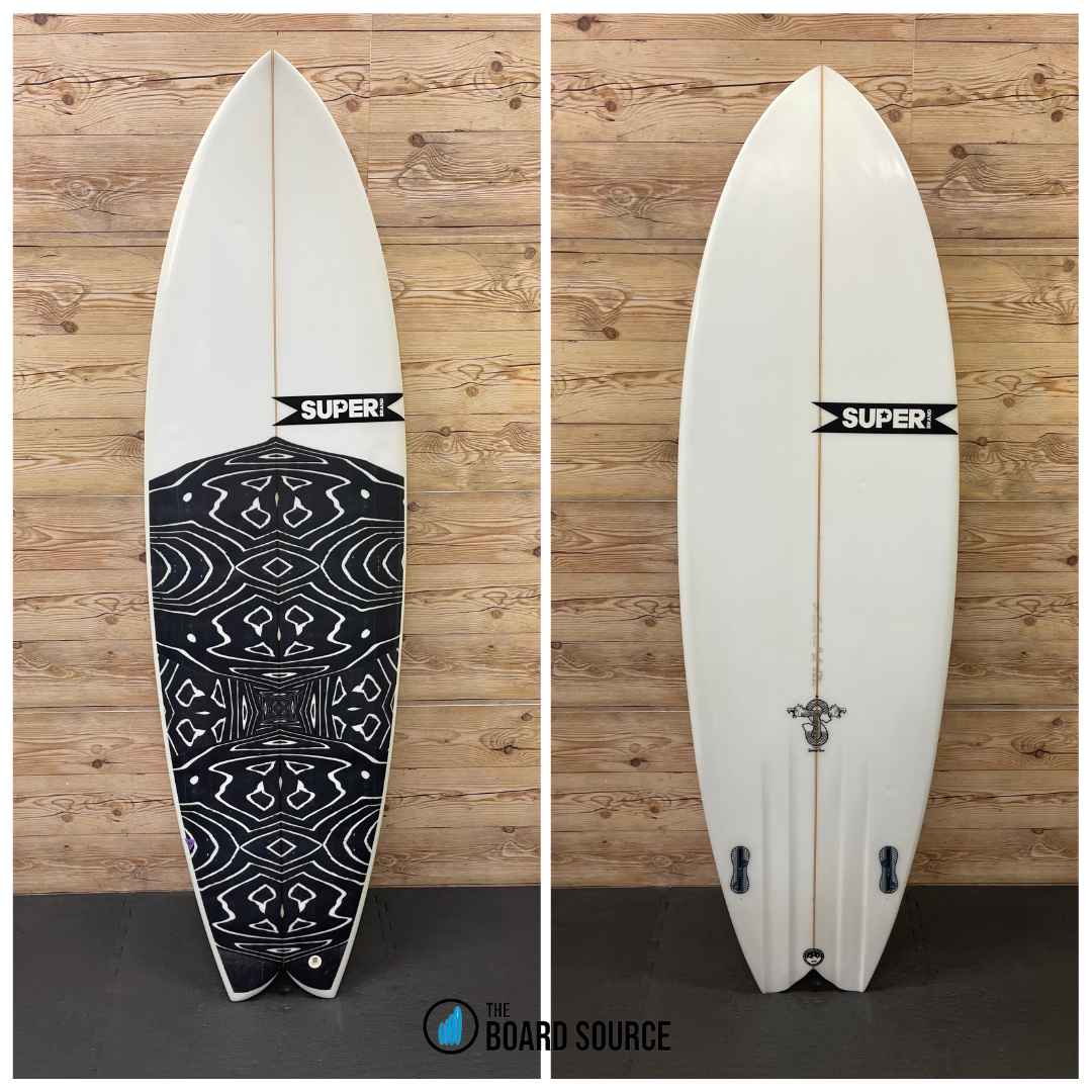 Used Shortboards for Sale Superbrand Siamese Twin 6'0" just 425