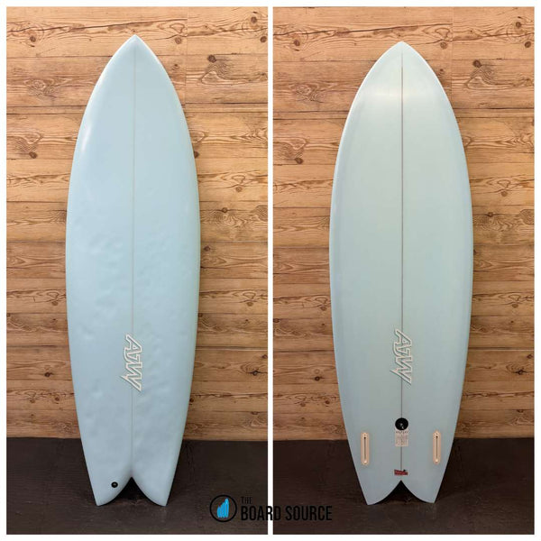 【しみと】クラシックTWINフィッシュモデル Used AJW Surfboards Classic Twin Fin Fish For Sale – The Board Source
