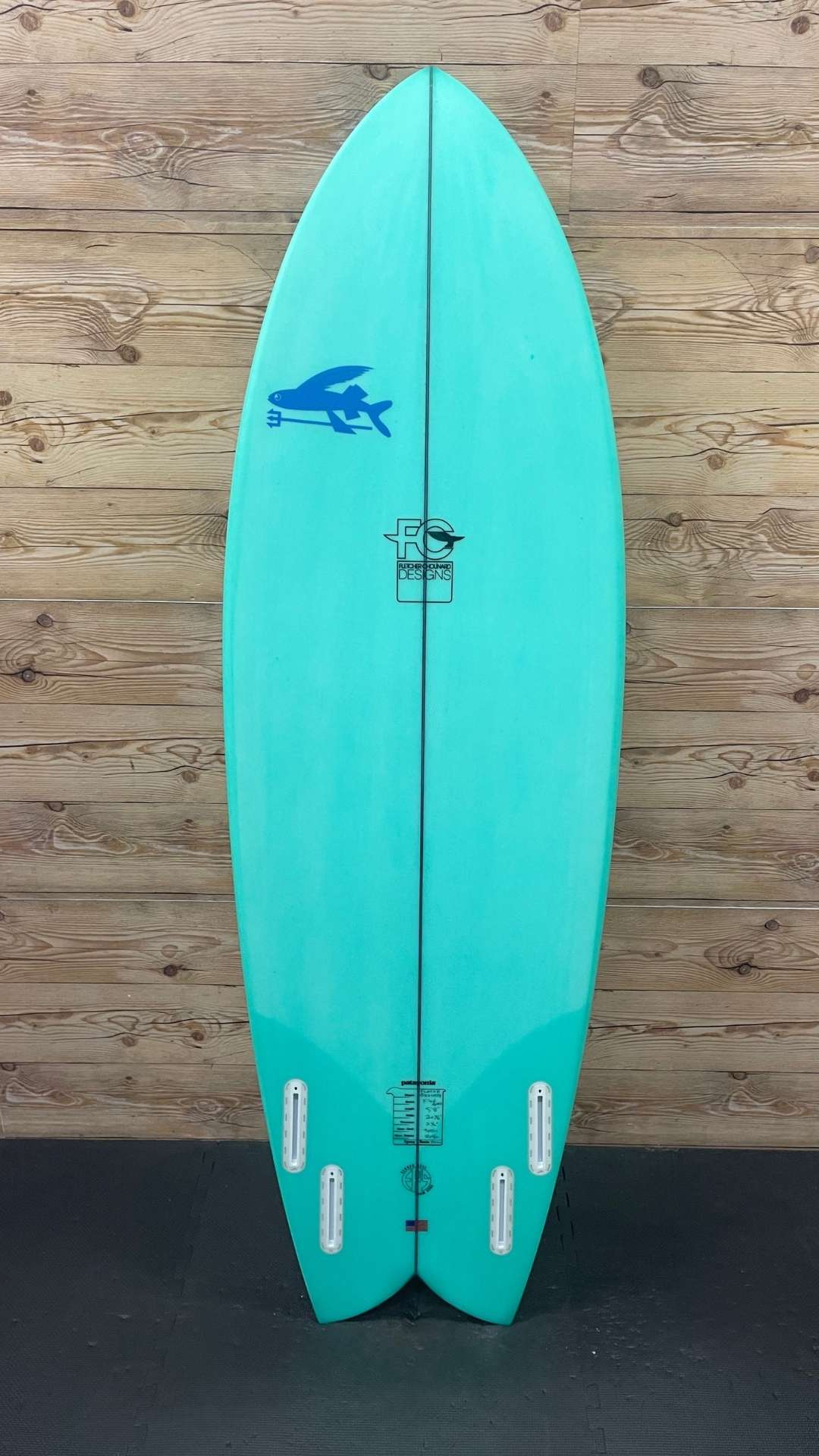 88 エイティーエイトSURFBOARDS / QUAD FISH 5’8” Brand New FCS Surfboards Quad Fish 5'8