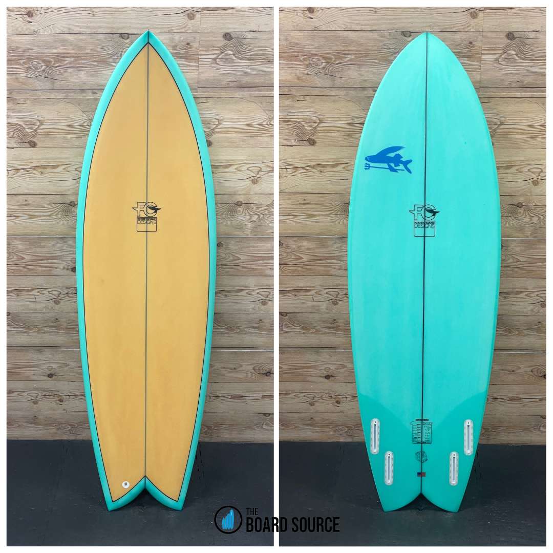 88 エイティーエイトSURFBOARDS / QUAD FISH 5’8” Brand New FCS Surfboards Quad Fish 5'8