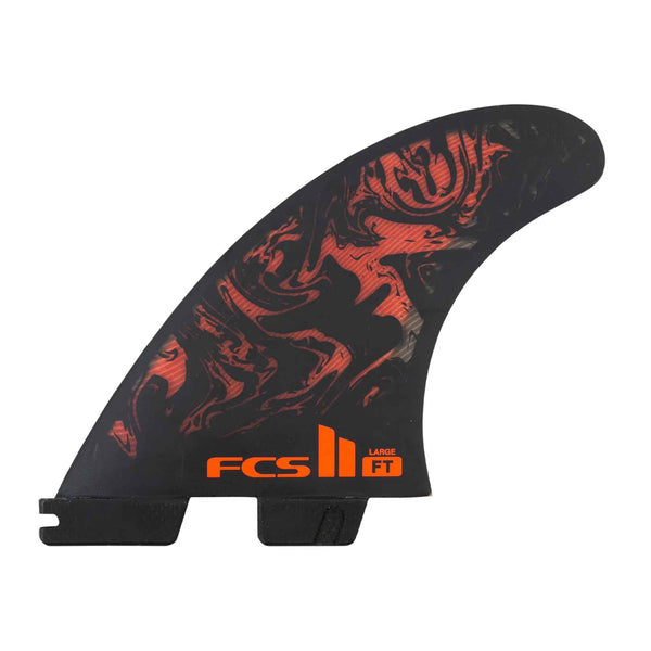 美品　FCS2 Filipe Toledo Pro II フィン LARGE FCS II Felipe Toledo Tri Fin Set | Trade in your old fins for