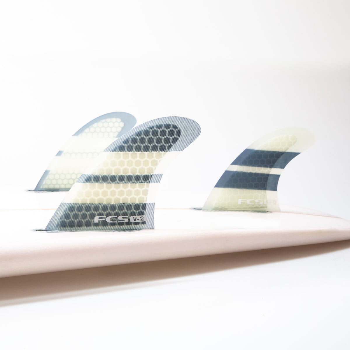 サーフィン・ボディボード FCS FIN V2 PC Tri-Quad 5FIN FCS PC V2 Fins for shortboards – The Board Source