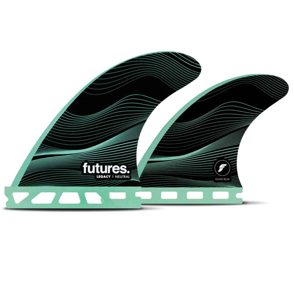 サーフィン・ボディボード futures GENERATION SERIES QUADREAR Shop the Quad Futures F Series Legacy Neutral Fins - The Board Source