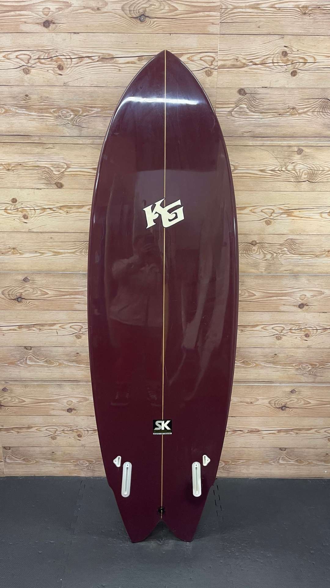 Stu Kenson surfboards Twinzer 8’6” For Sale - Kane Garden Stu Kenson Twinzer Fish 6'0