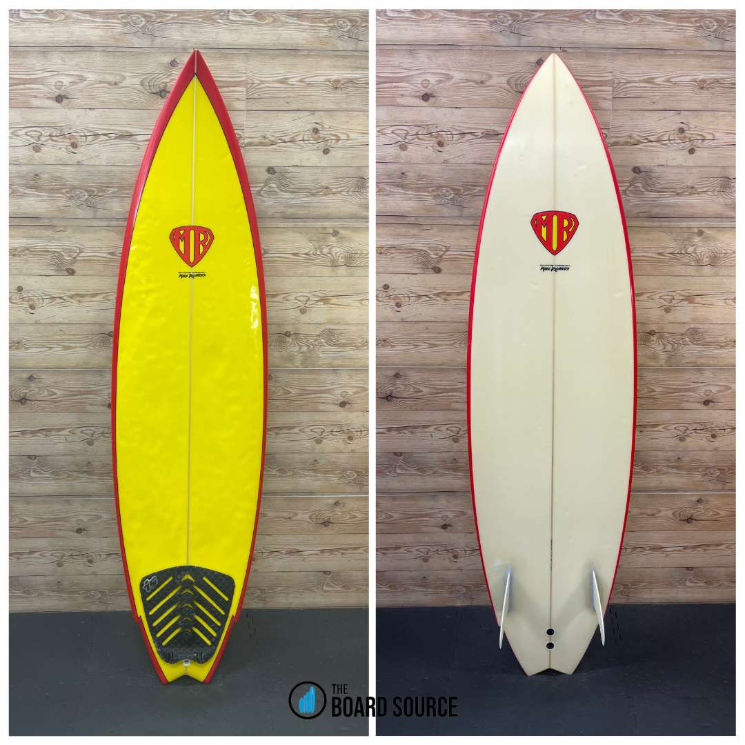 FOR SALE - MARK RICHARDS TWIN FIN SURFBOARD 6'8