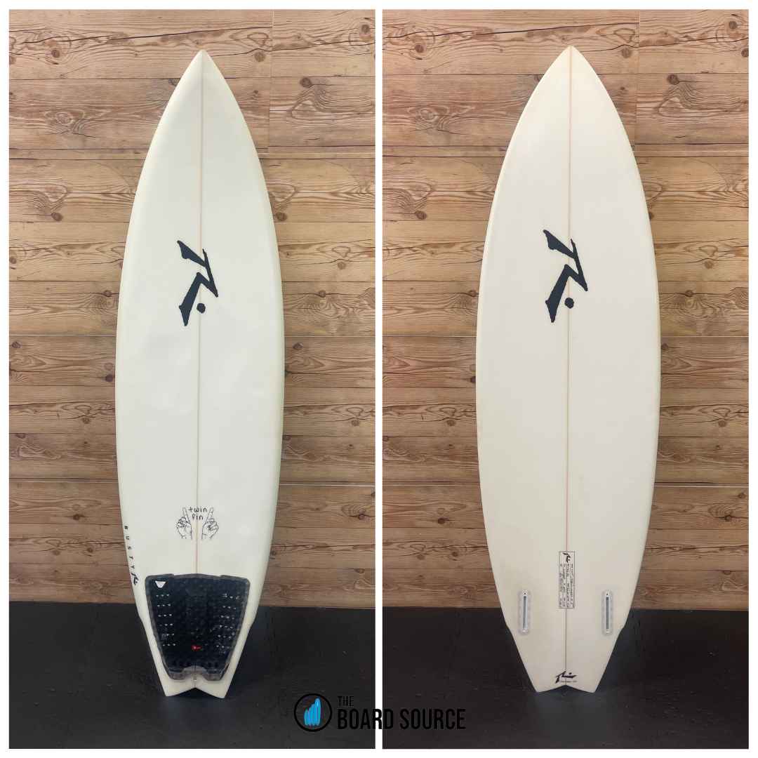 Rusty Twin Fin 5'10"