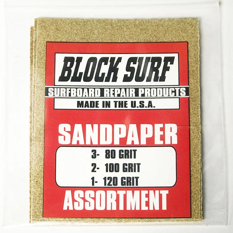 Block Surf Sand Paper Pack