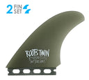 Stüssy Roots Twin Fins