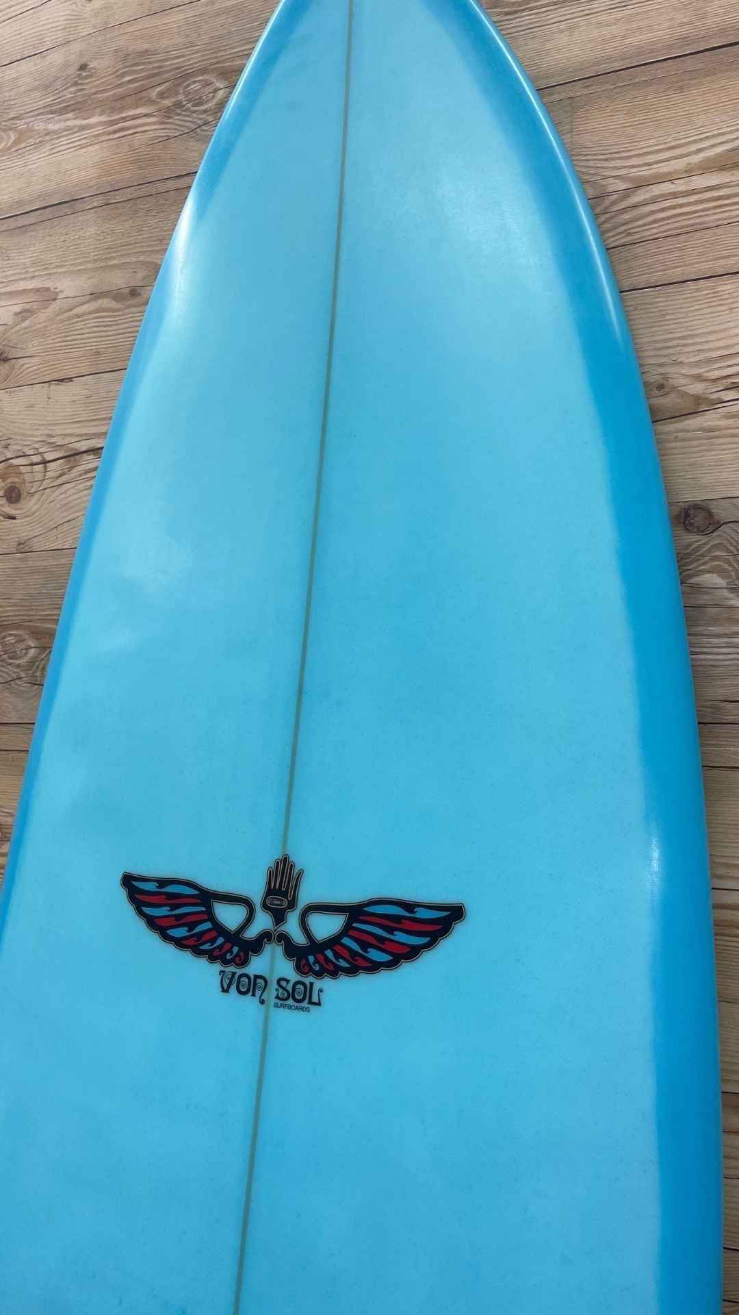 Used Von Sol Surfboards Mid Shadow 7'4