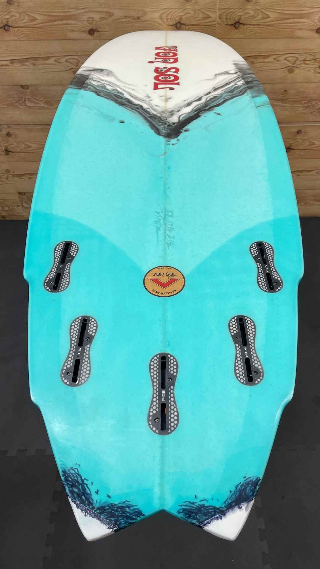 Used Von Sol Viper Surfboard 5'8