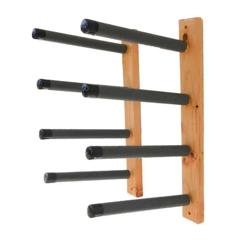 Wood Surfboard Wall Racks