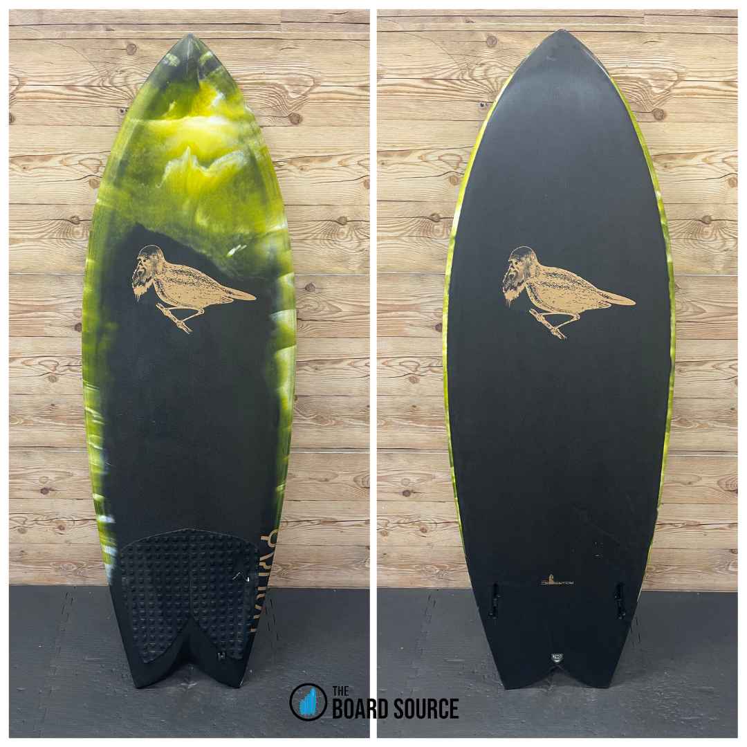 Yvuvy Surfboards Carbon Twin Fish 5'1