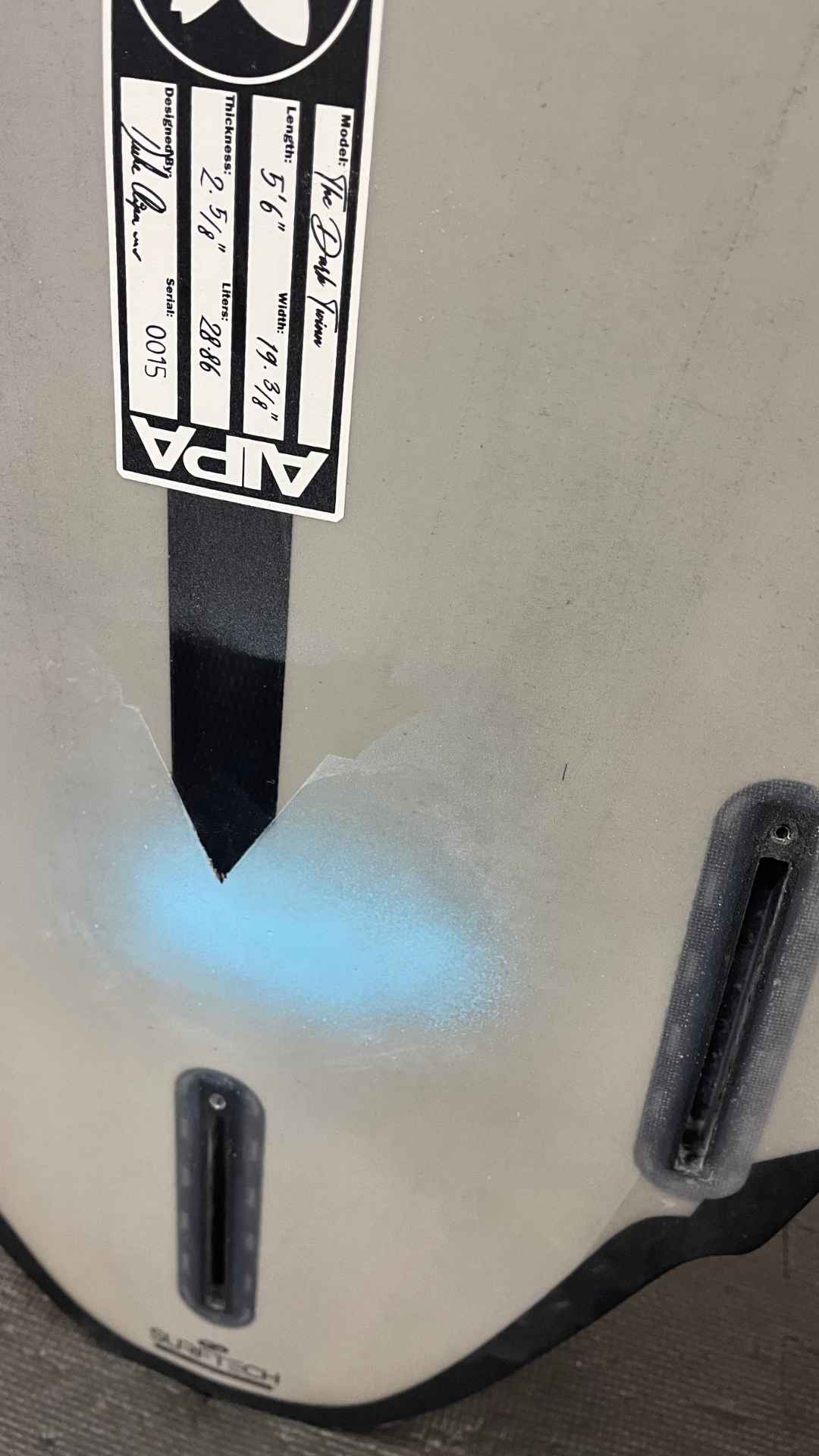 Aipa Surfboards for sale - The Dark Twinn 5'6