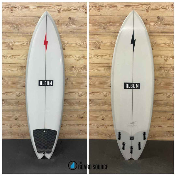 【美品】　ALBUM SURFBOARDインサニティ　フィン付き album-insanity_a8abe163-8fb0-