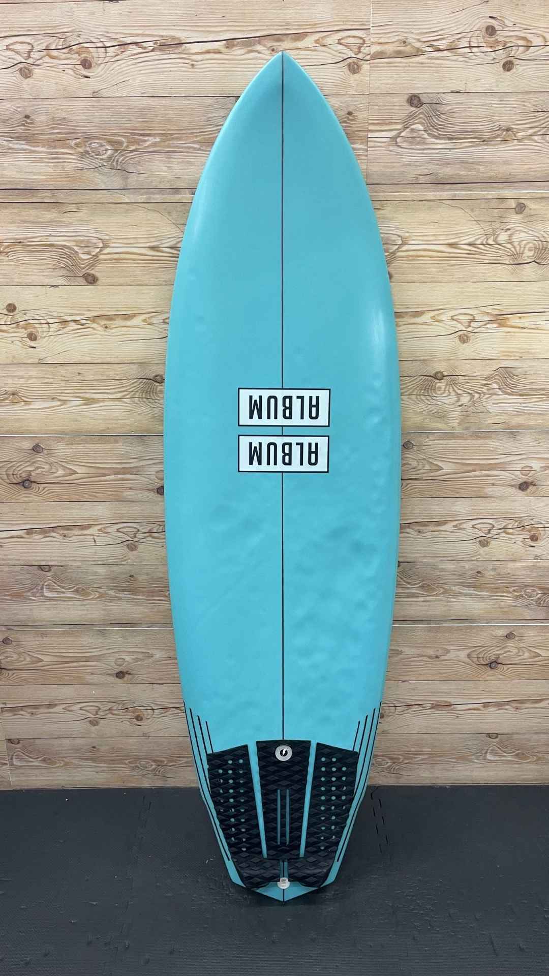 Album Surf Twinsman 5'8 × 19 ¾ × 2 ⅜ Surfboard - Clear