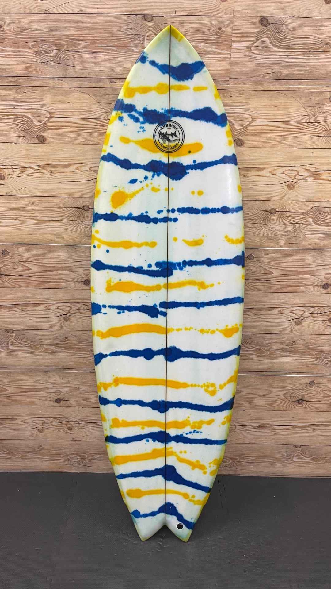 Sean Ambrose Surfboards Epoxy Twin Fish 5'6
