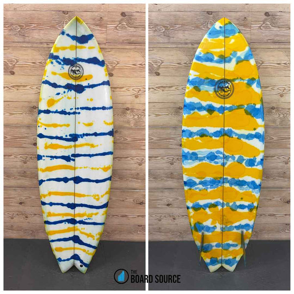 Sean Ambrose Surfboards Epoxy Twin Fish 5'6