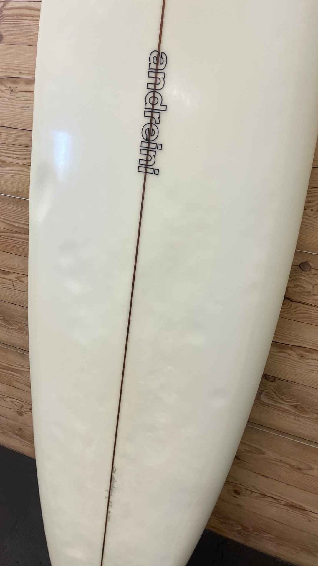 Used Andreini Single Fin Surfboard 6'4