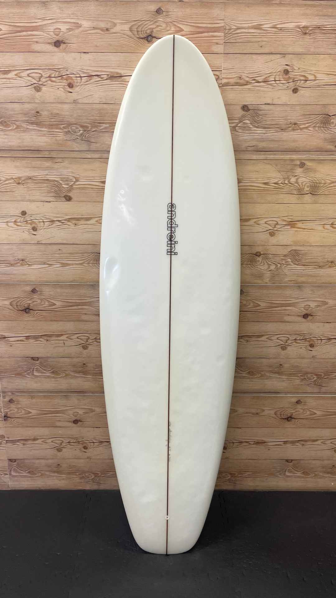 Used Andreini Single Fin Surfboard 6'4