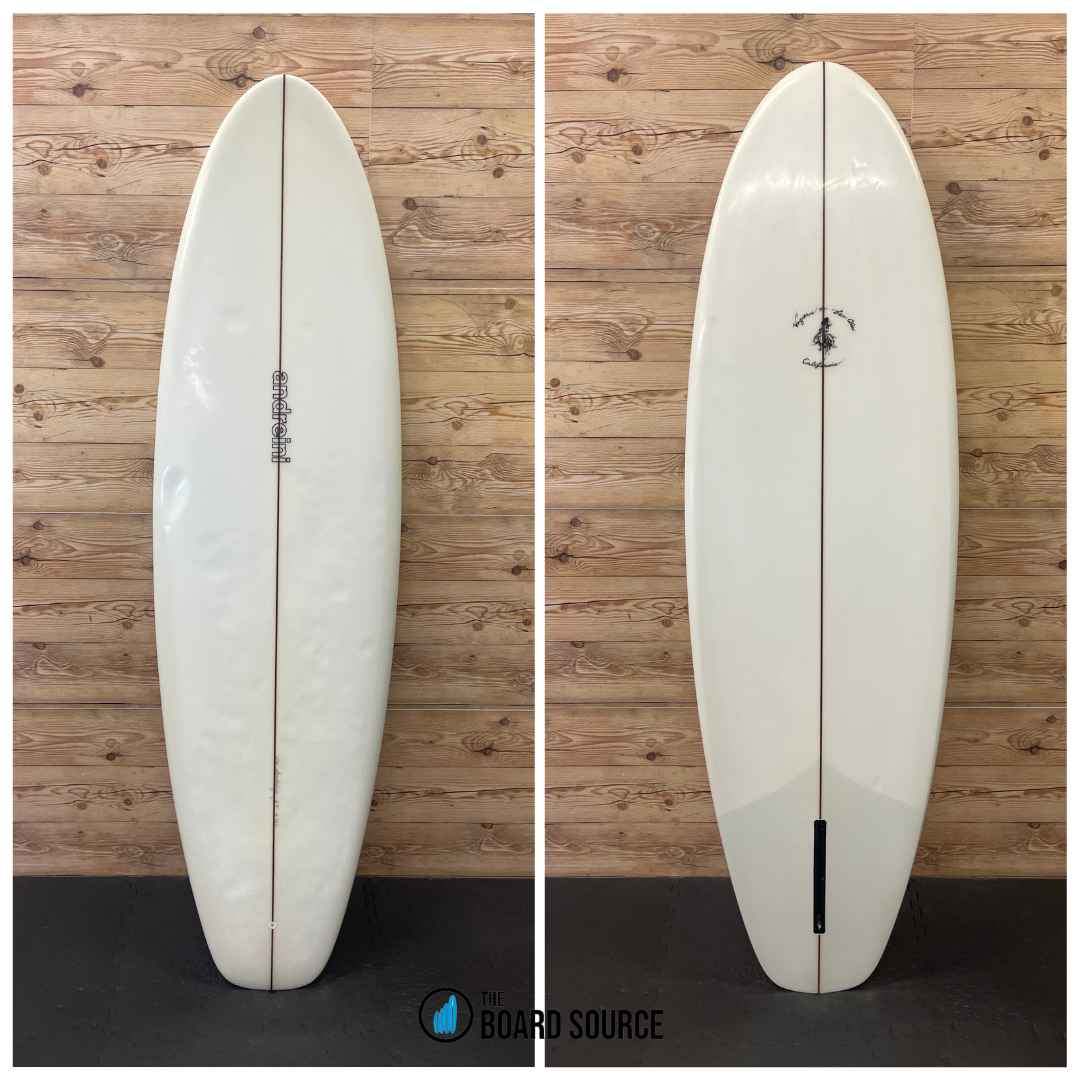 Used Andreini Single Fin Surfboard 6'4