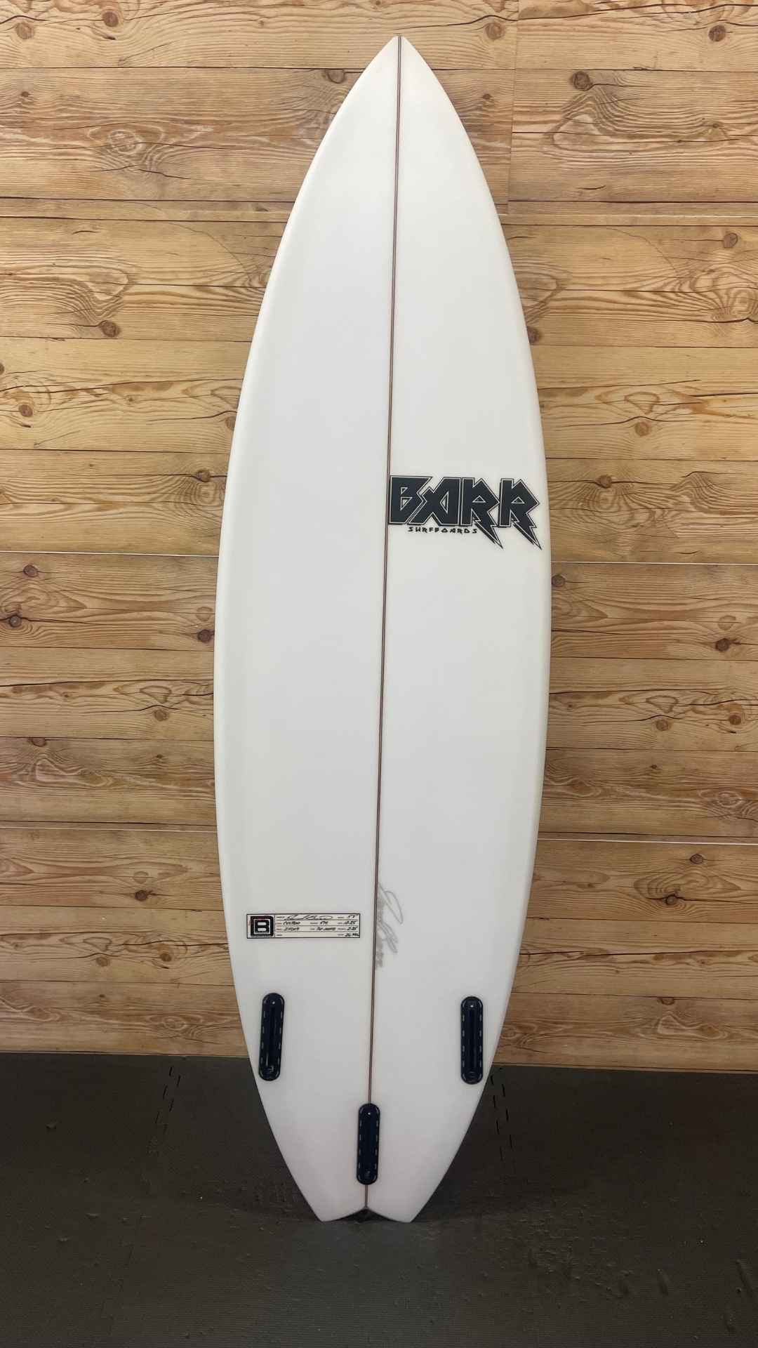 New Barr Performance Shortboard 5'9