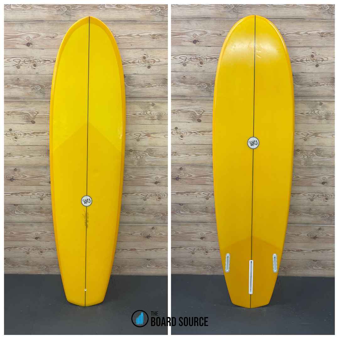 Used Blackbird funboard surfboard 2+1 for Sale in Carlsbad, CA