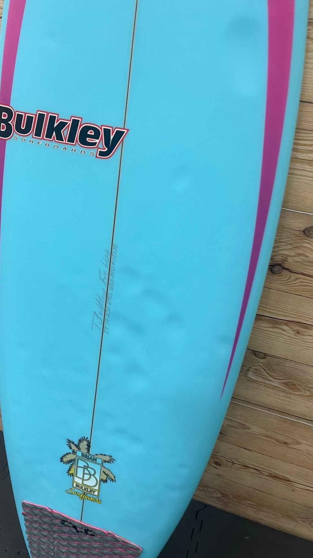 FOR SALE: Brain Bulkley Surfboard 5'9