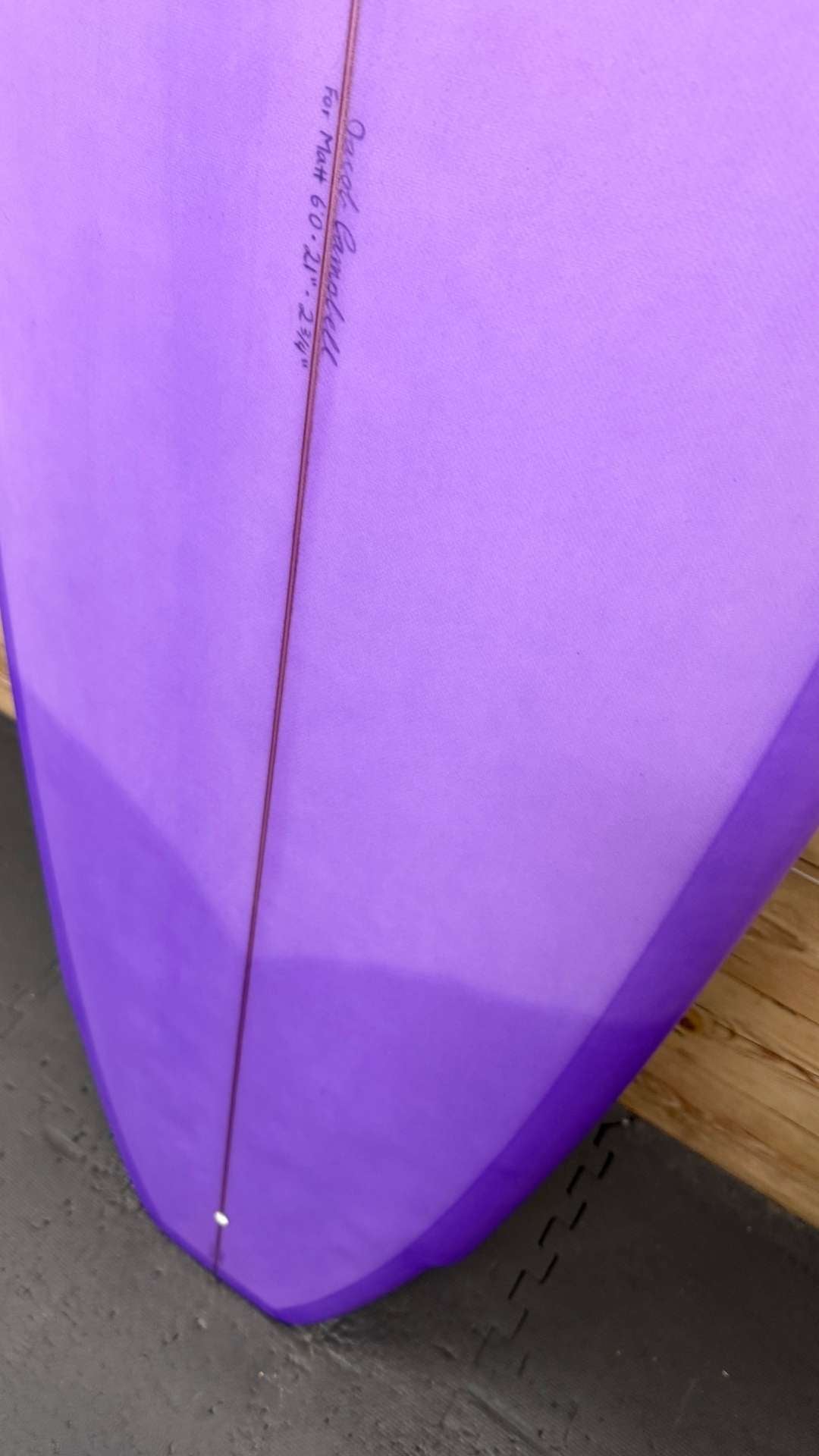 Custom Bonzer 5 6'0"