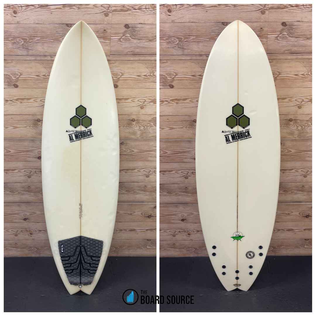 5‘8 Surfboard - Motorboat two too Channel Islands orders