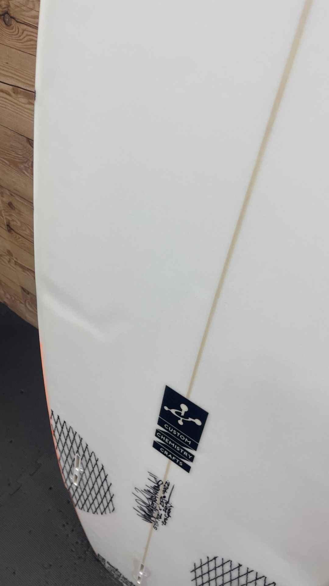 Chemistry Surfboards Twin + 1 5'7
