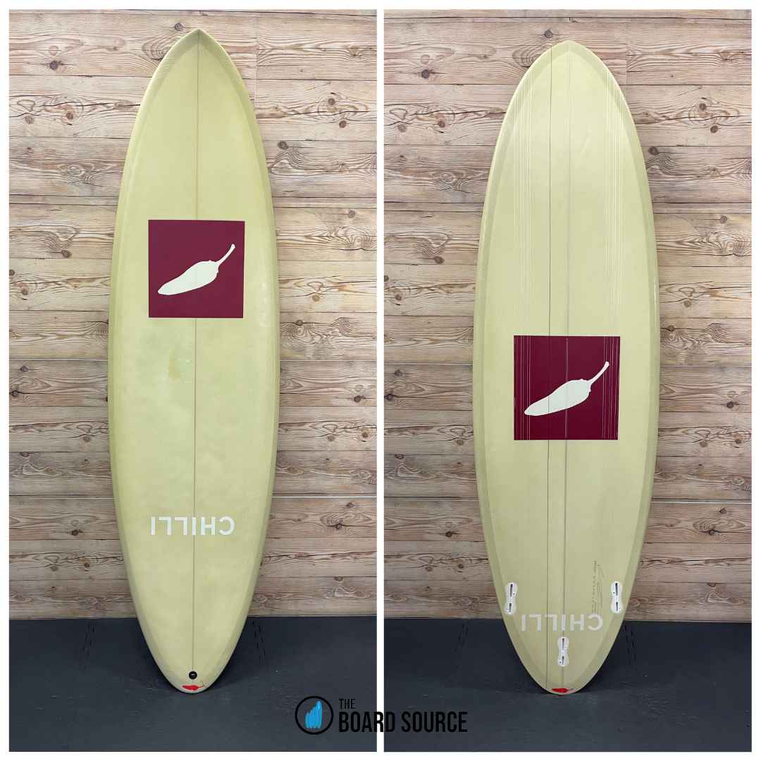 【CHILLI 】ミッドレングス 6'5 Used Chilli Surfboards Mid Strength 6'6