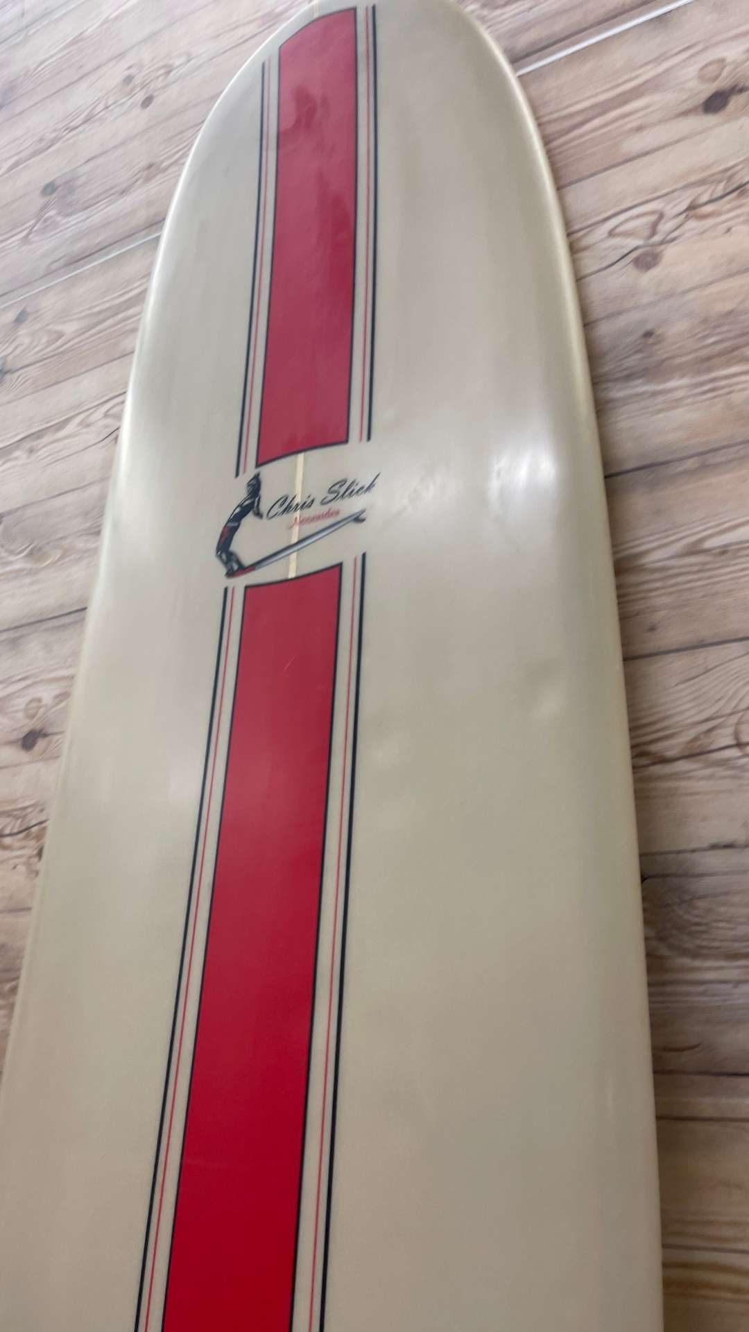 For sale: Used Chris Slick Surfboards 9ft Noserider JUST $595