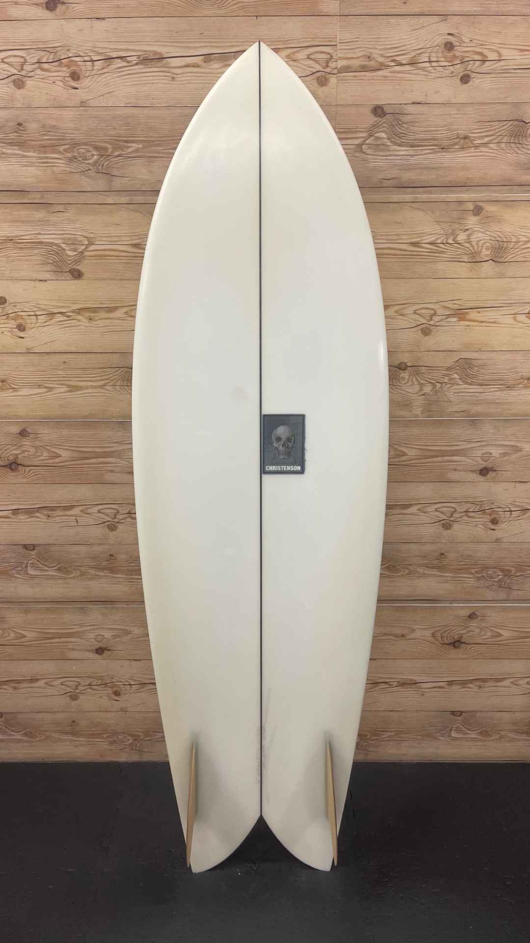 USED 6ft Chris Christenson Twin Fish Surfboard for Sale – The