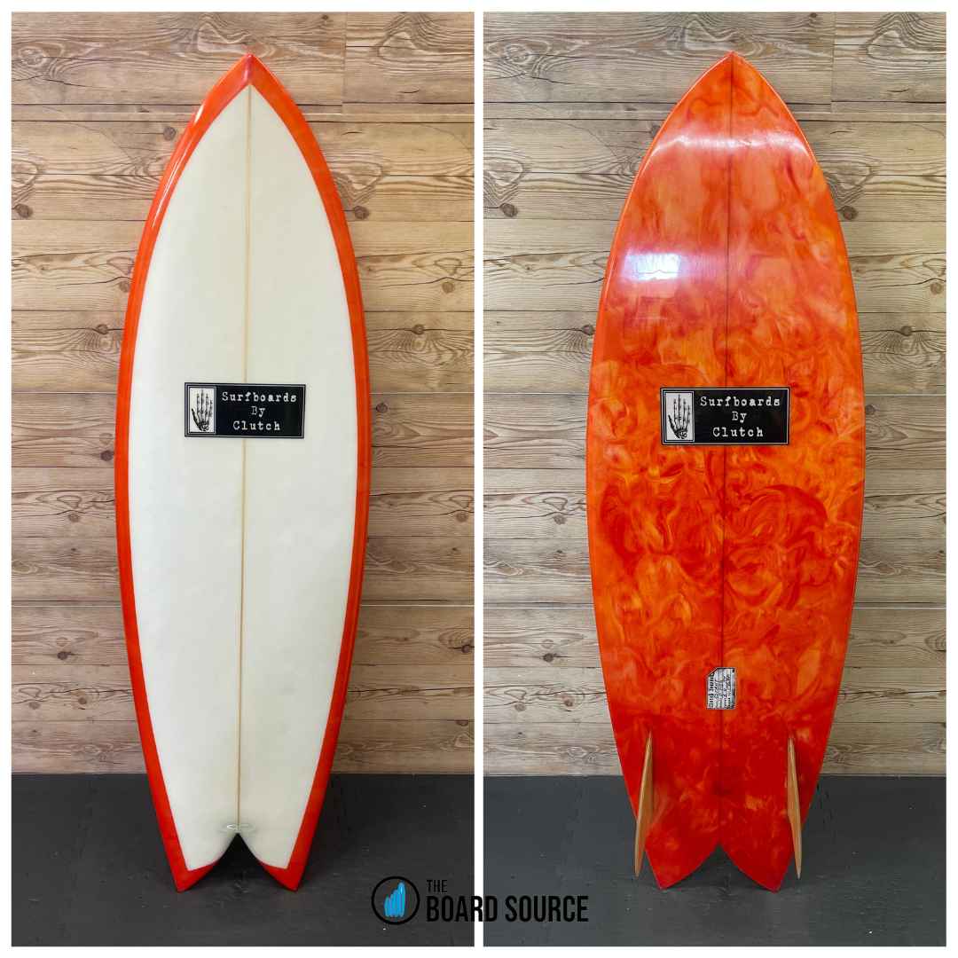 Used Clutch D Fish with Glassed on Keel Fins for Sale San Diego Used Clutch D Fish with Glassed on Keel Fins for Sale San Diego