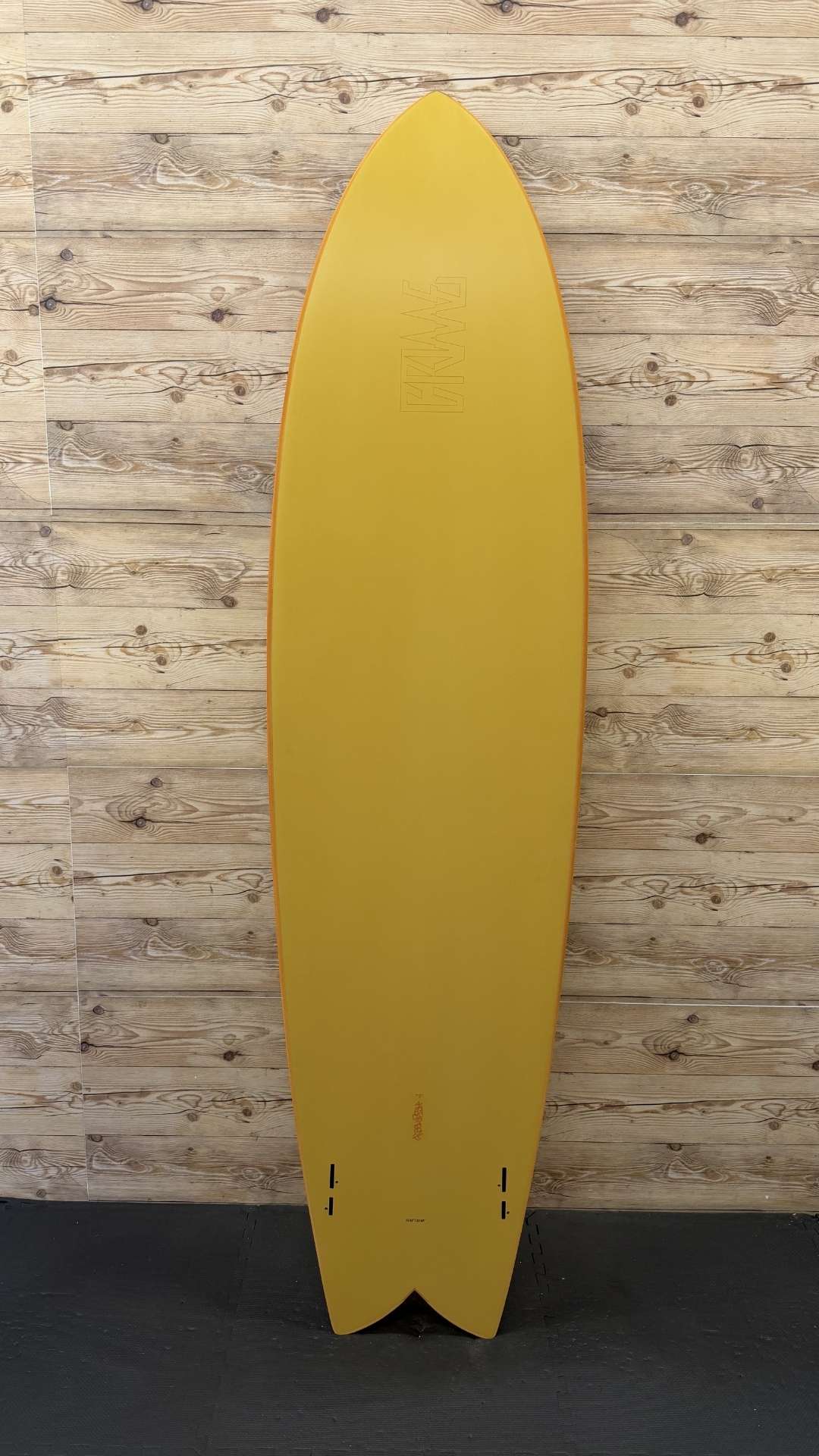 USED Crime Surf Twin Keel Long Fish 7'5
