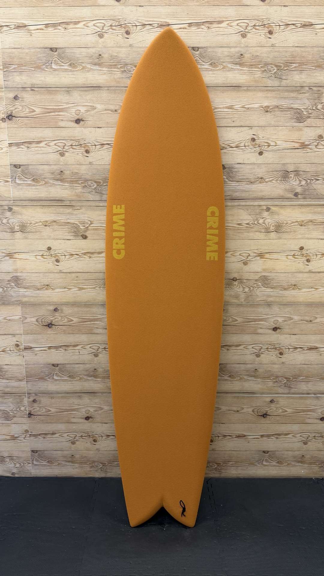 USED Crime Surf Twin Keel Long Fish 7'5