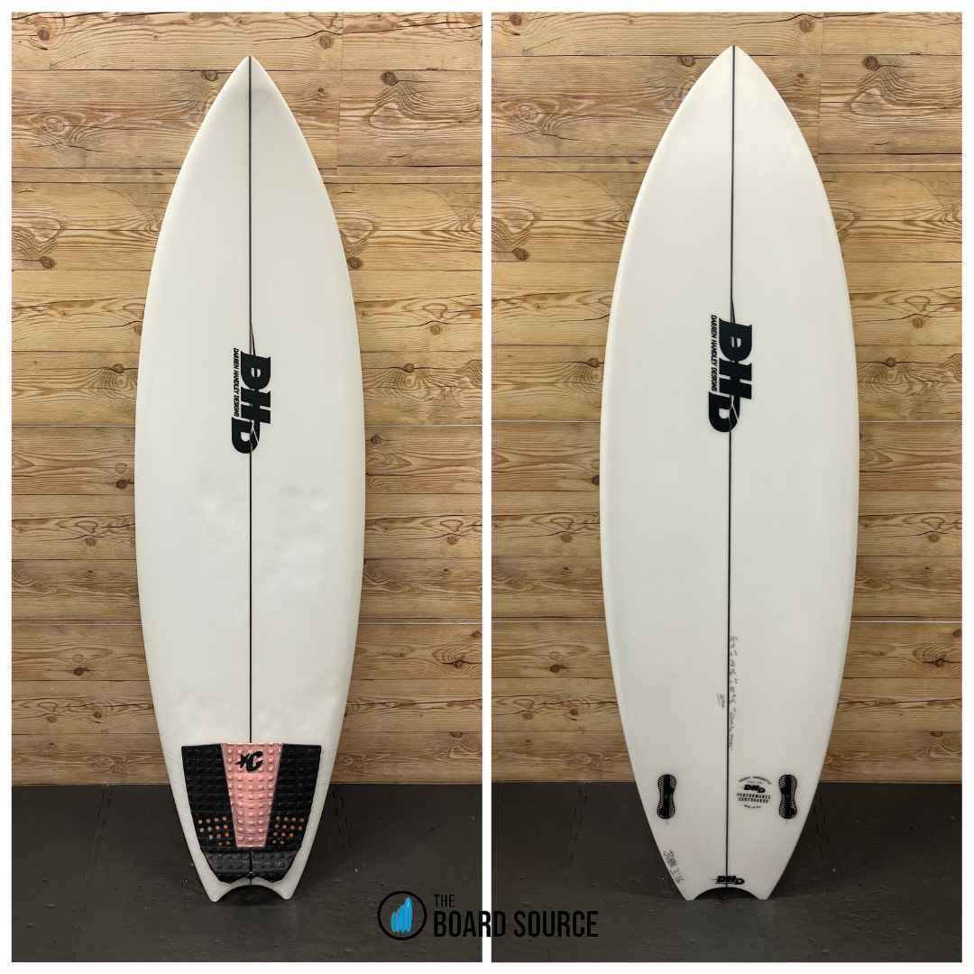 DHD MF-DNApu 5’9\" 25L Buy the DHD MF DNA 5ft 5in White Surfboard Online Now