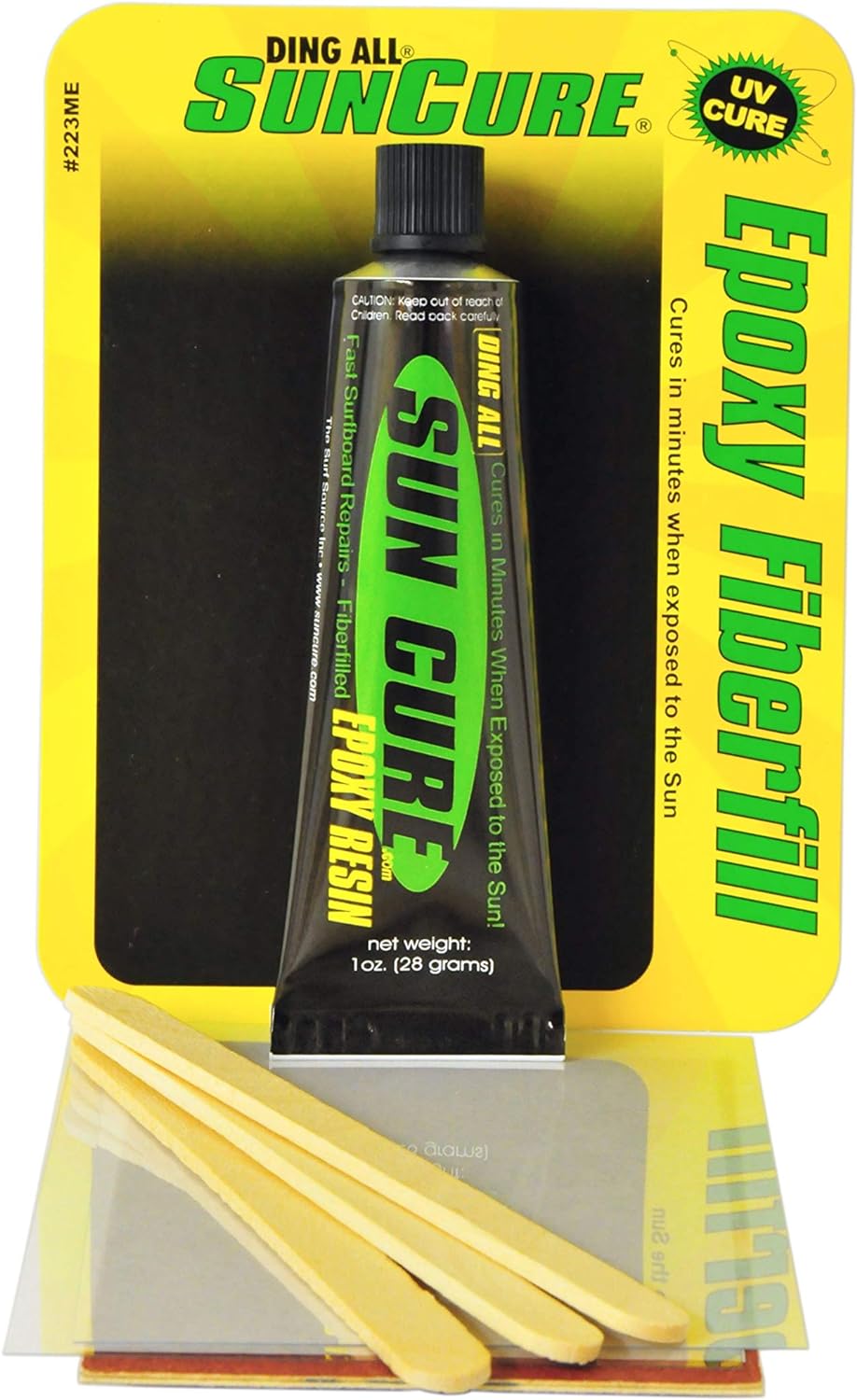 Sun Cure Fiberfill Epoxy Surfboard Repair Kit