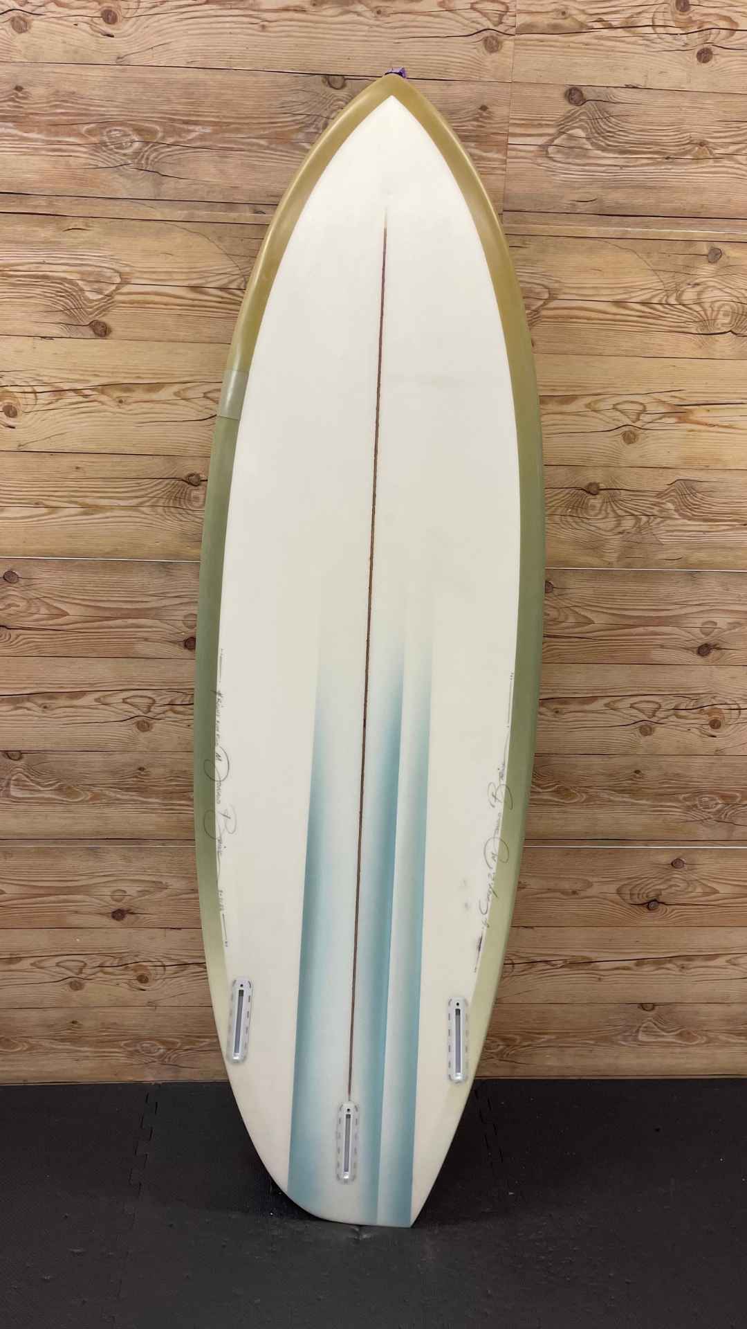 貴重　DONALD BRINKがシェイプする非対称ボード5.6 Donald Brink Tri Fin Asym surfboard for sale - The Board Source