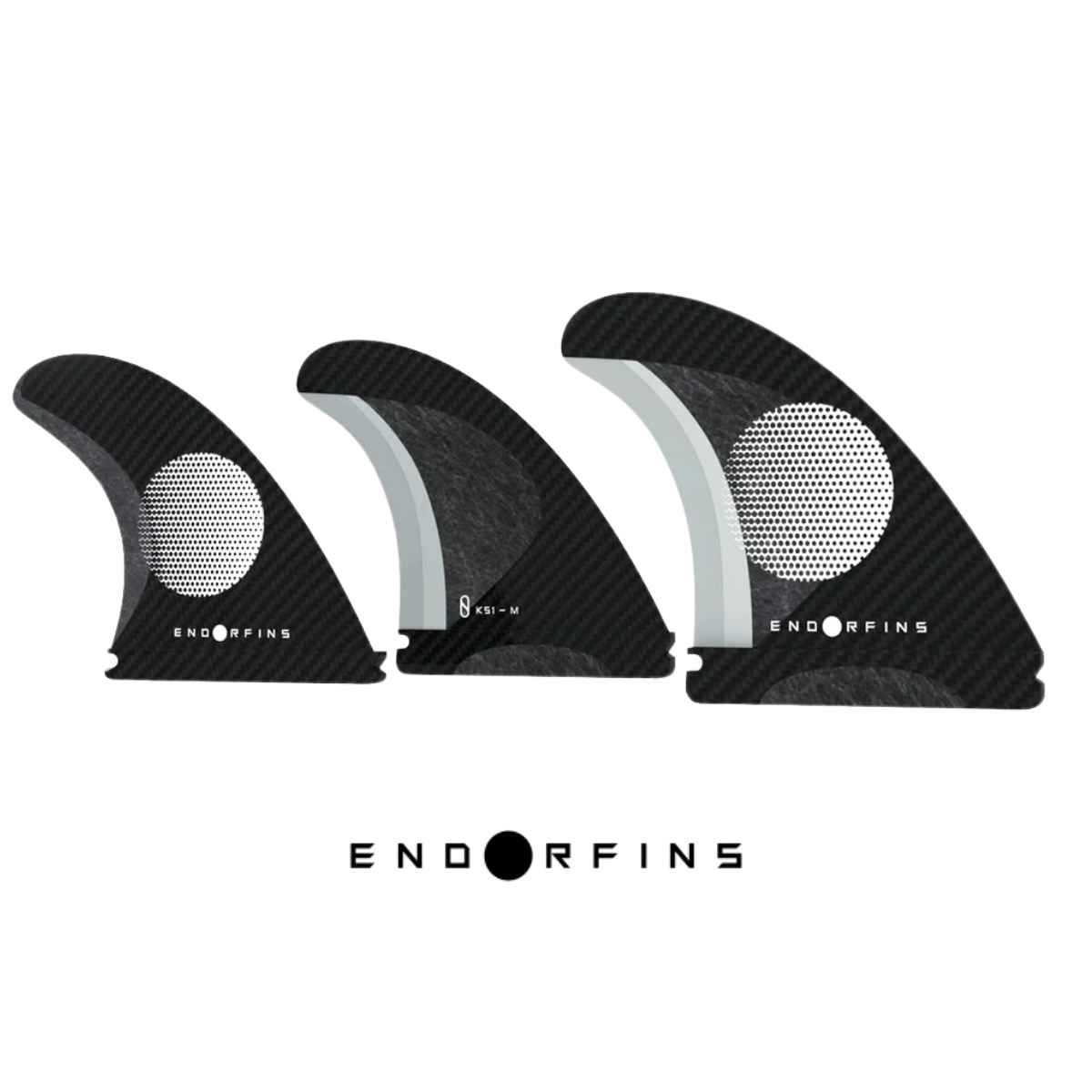 本日限定価格！新古品！ENDORFIN！ KS1 フィン！Mサイズ Endorfins Kelly Slater KS1 3 Fin Set for Sale – The Board Source