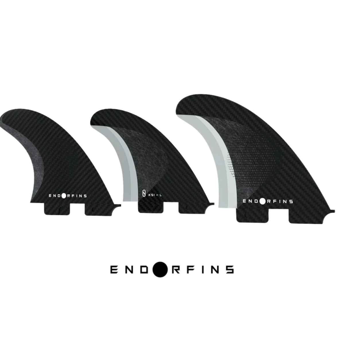ENDORFINS KSI-M サーフボードフィン 3枚セット Endorfins Kelly Slater KS1 3 Fin Set for Sale – The Board Source