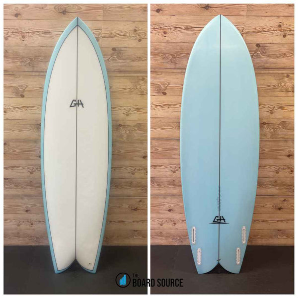 For Sale - Used Gary Hanel Quad Fish Surfboard - The Board Source