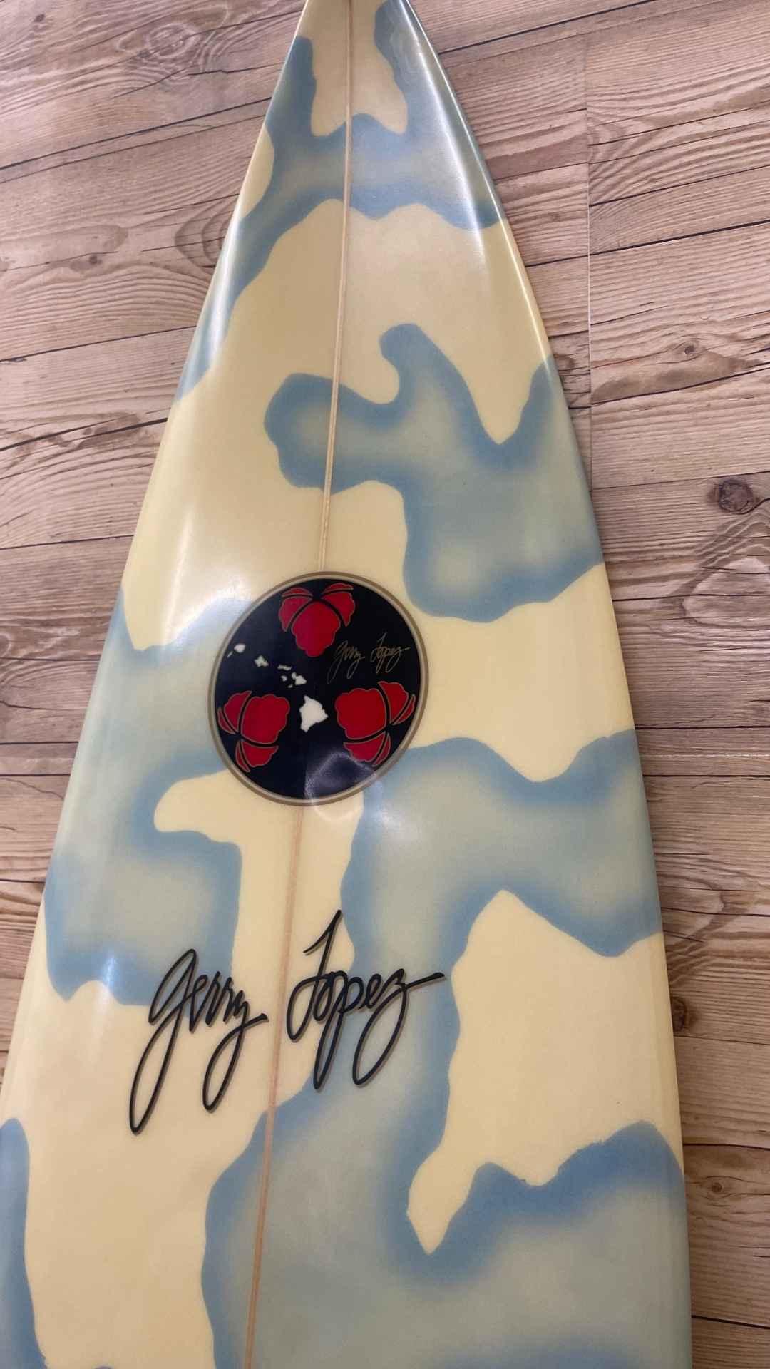 Used Gerry Lopez Pocket Rocket Step-Up Shortboard for Sale – The