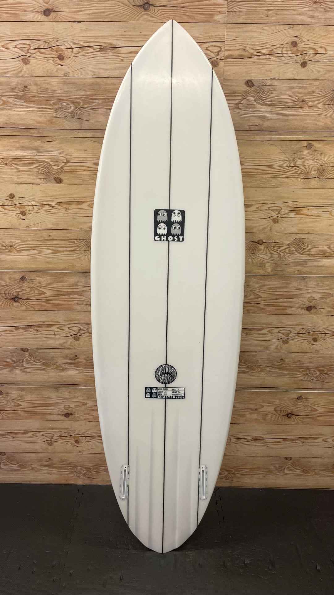Shop used Twin Pin Surfboards - Ghost Shapes Ghobra 6'2